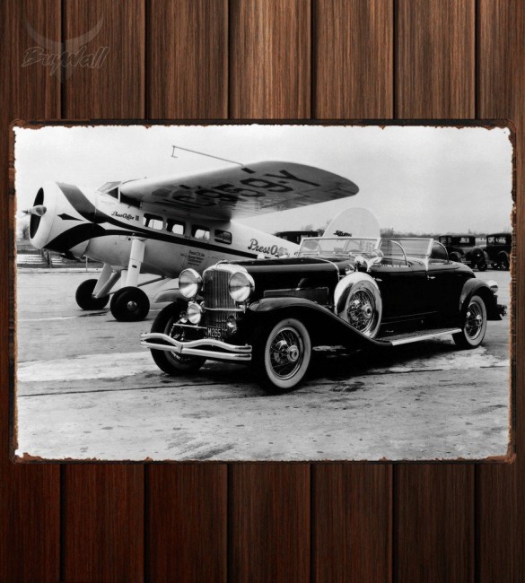 Металлическая табличка Duesenberg SJ 496 2511 Torpedo Phaeton by Brunn Металлическая табличка Duesenberg SJ 496 2511 Torpedo Phaeton by Brunn